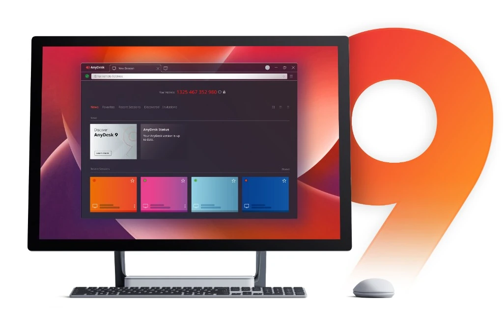 AnyDesk app help section